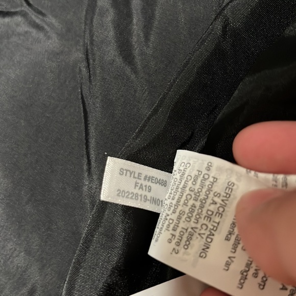 MADEWELL Washed Leather Motorcycle Jacket, BLACK SIZE XS - Picture 11 of 11